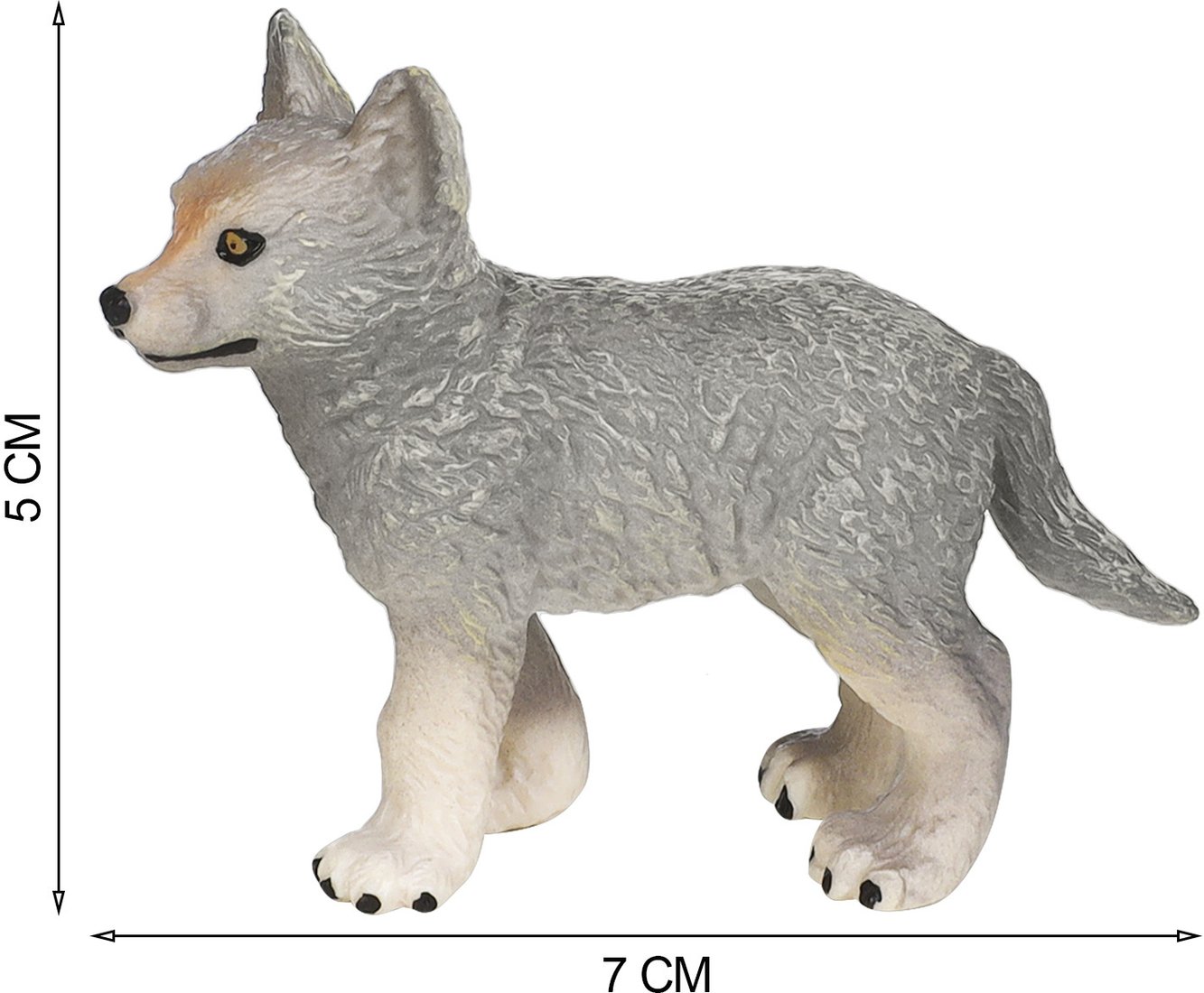 Набор фигурок Masai Mara Мир диких животных. Семья серых волков MM211-137