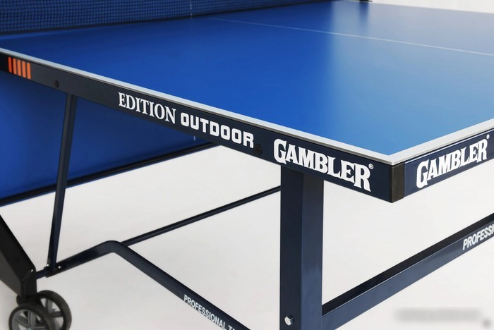 Теннисный стол Gambler Edition Outdoor GTS-4 (синий)