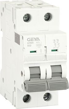 Выключатель автоматический GEYA GYM9-2P-50B 2P 50A B 6kA 2M GYM92P50B