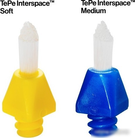 Монопучковая щетка TePe Interspace+ Medium (12 насадок)
