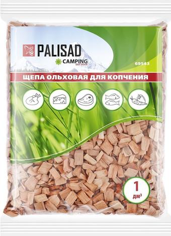 Щепа для копчения Palisad Ольховая 69543 1 дм.куб