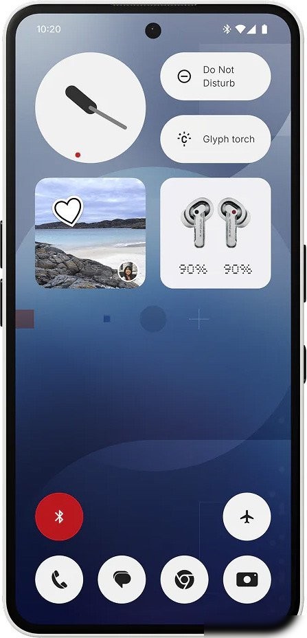 Телефон Nothing Phone (3a) 12GB/256GB (белый)