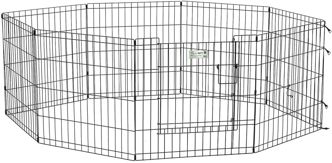 Манеж Midwest Life Stages для собак с дверью-MAXLock 524DR (61x61см, черный)