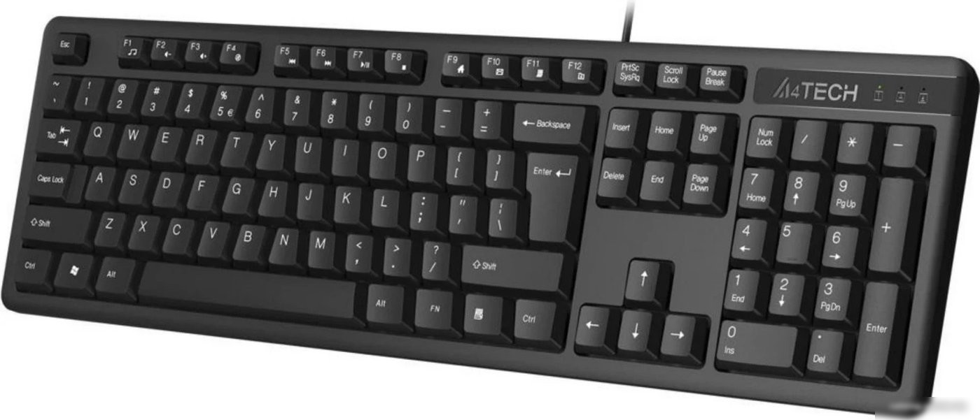 Клавиатура A4Tech KKS-3 (черный)