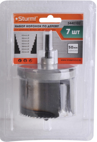 Набор коронок Sturm 5440102