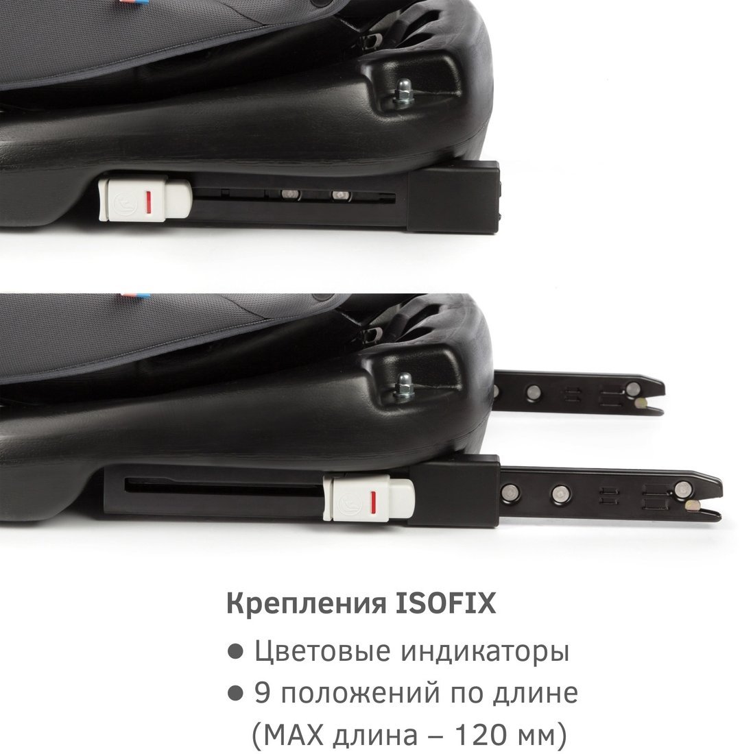 Детское автокресло Siger Престиж Isofix Lux KRES3944 (мокко)