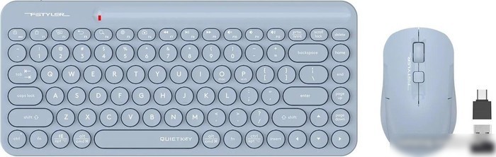 Офисный набор A4Tech Fstyler FG3200 Air (синий)
