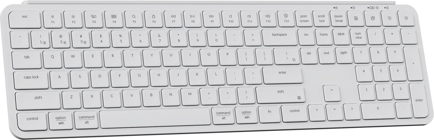 Клавиатура Keychron B6 Pro B6P-K8 (белый, нет кириллицы)