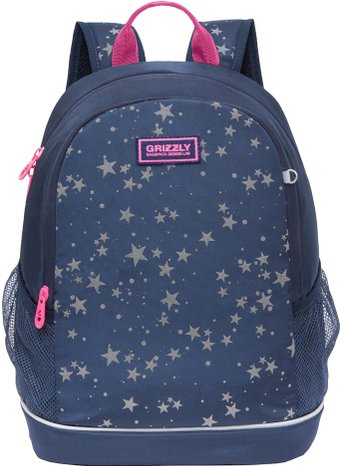 Школьный рюкзак Grizzly RG-063-3 (синий)