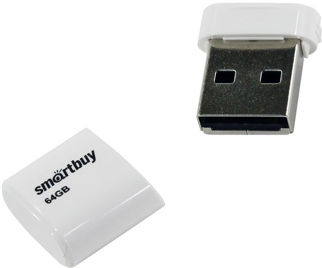 USB Flash Smart Buy Lara 64GB (белый)