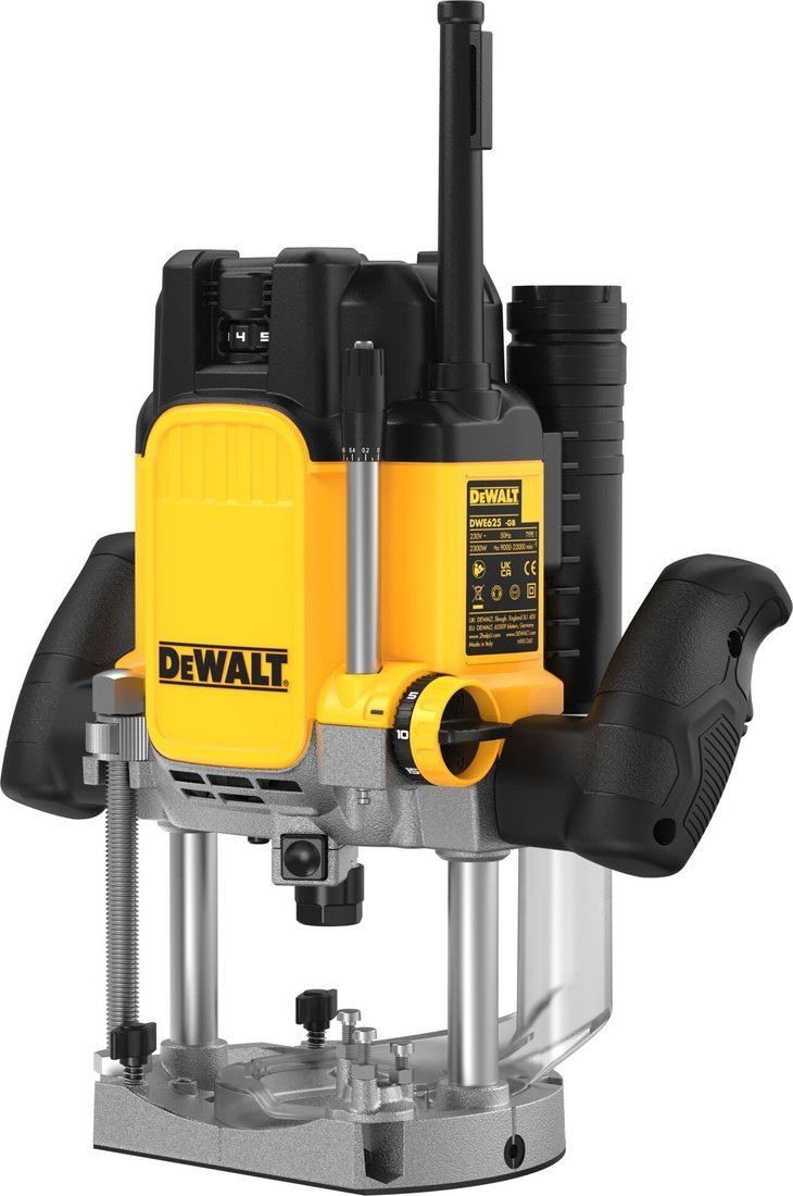 Вертикальный фрезер DeWalt DWE625KT (кейс)