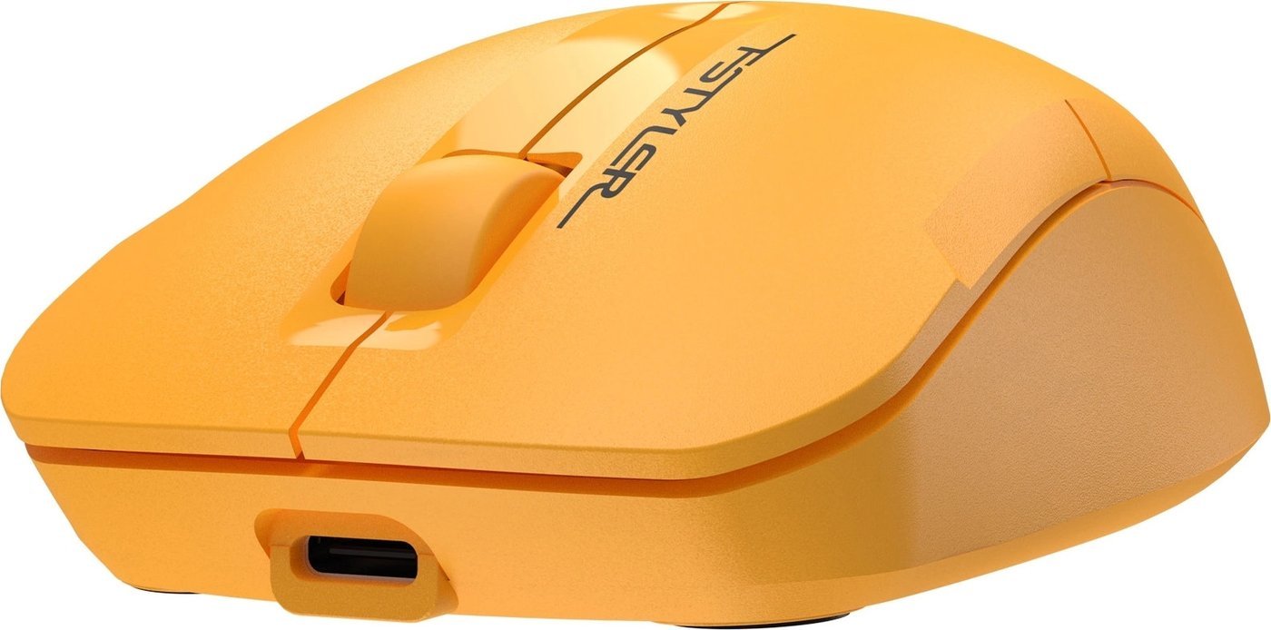 Мышь A4Tech Fstyler FG15C Air2 (желтый)