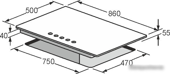 Варочная панель Kaiser KG 9325 ElfEm Turbo