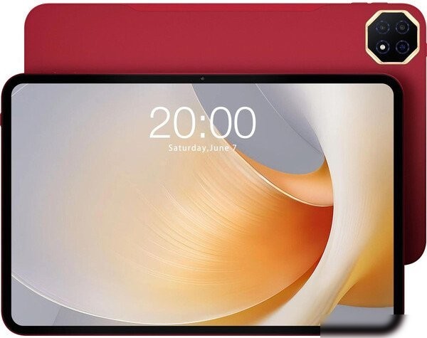 Планшет Teclast T65 Plus 8GB/256GB LTE (красный, с чехлом)