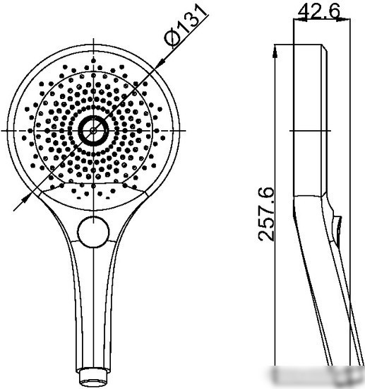 Душевая лейка Maxonor Pure Life PL19-6