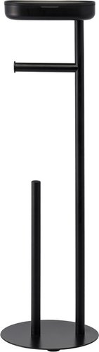 Держатель для туалетной бумаги и ершика Bergenson Bjorn Slim BB0000944 (черный)