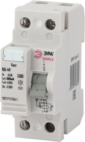 Устройство защитного отключения ЭРА Simple-Mod-52 Б0039272