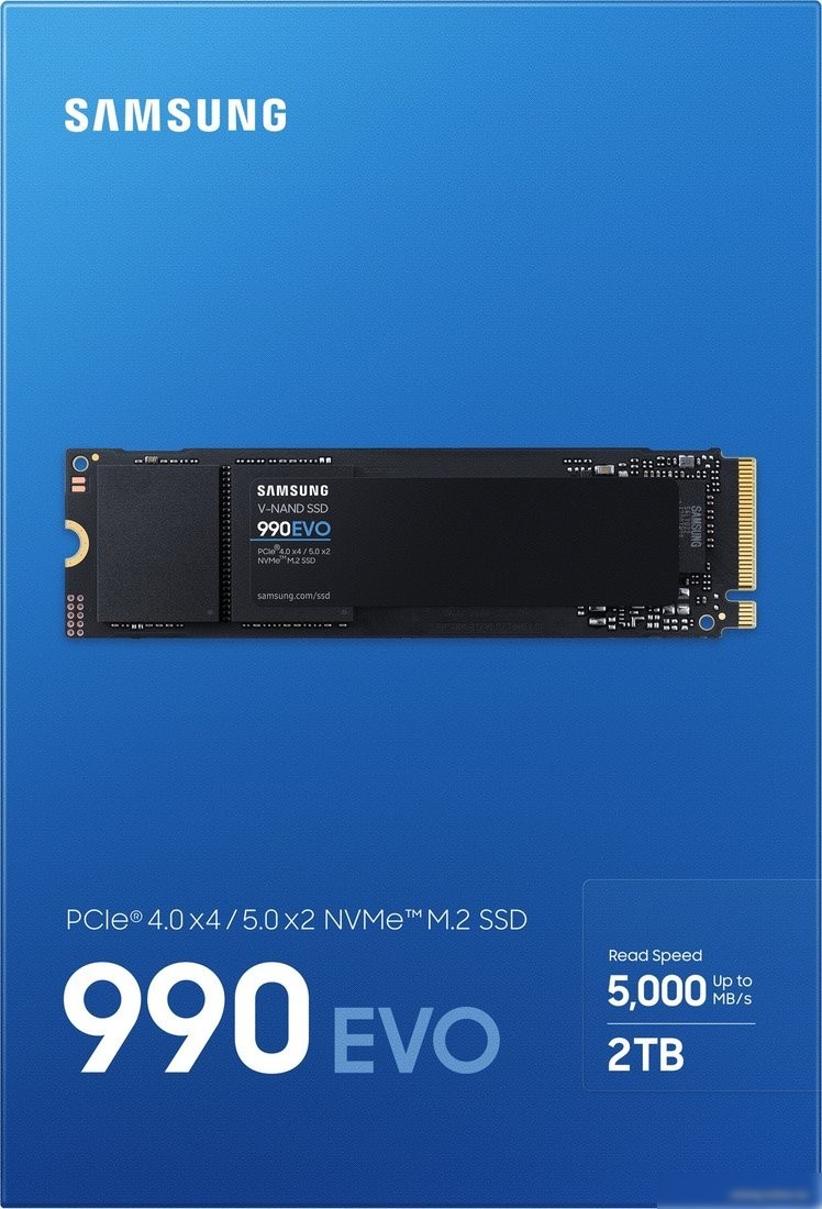 SSD Samsung 990 Evo 2TB MZ-V9E2T0BW