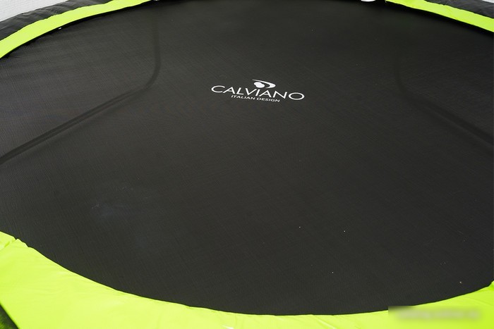 Батут Calviano Inside Master Green 312 см - 10ft (внутренняя сетка, с лестницей)