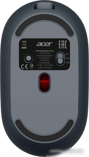 Мышь Acer OMR301 (черный)