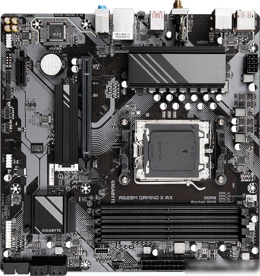 Материнская плата Gigabyte A620M Gaming X AX (rev. 1.0)