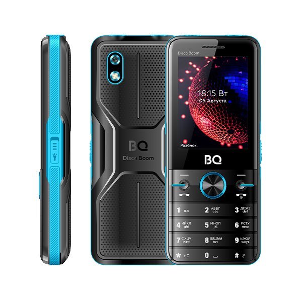 Кнопочный телефон BQ BQ-2842 Disco Boom (бирюзовый)