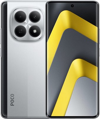 Телефон POCO M8 5G 8GB/512GB международная версия (серебристый)