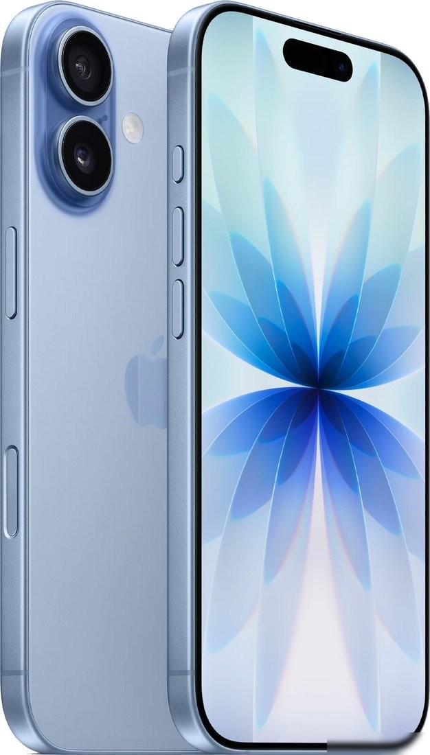 Телефон Apple iPhone 17 Dual eSIM 256GB (голубой)