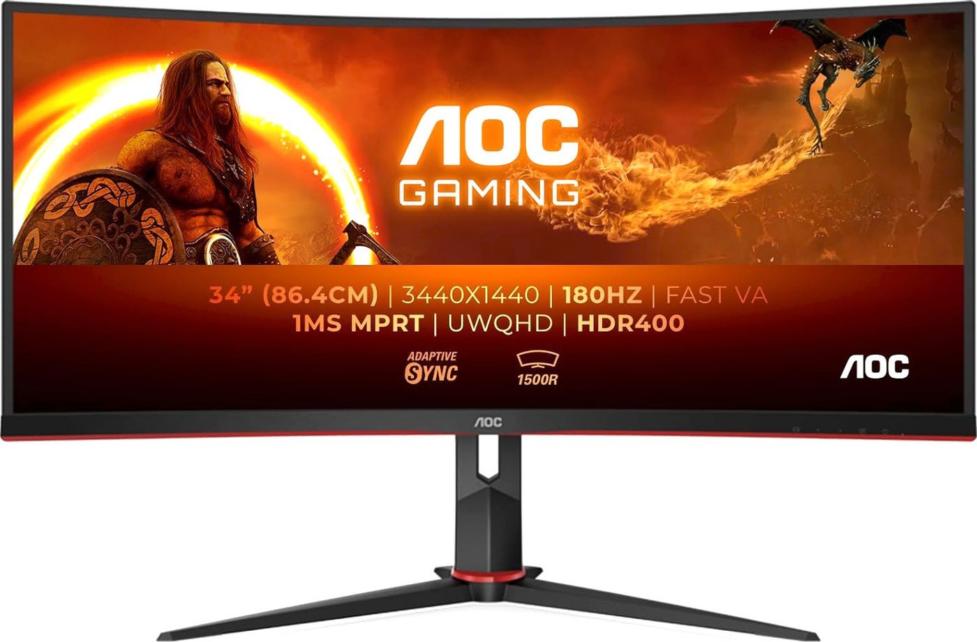 Игровой монитор AOC CU34G2XP