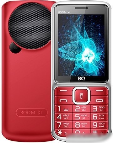 Кнопочный телефон BQ BQ-2810 Boom XL (красный) Кнопочный телефон BQ BQ-2810 Boom XL (красный)