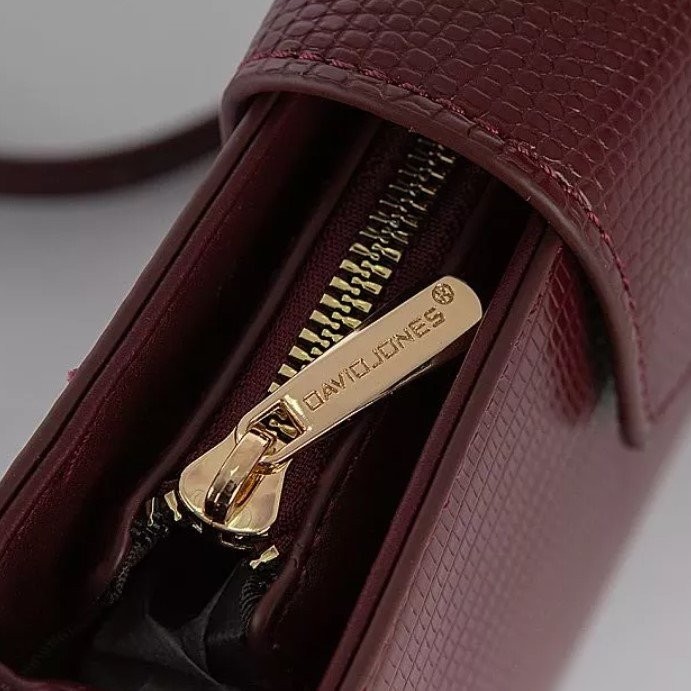 Женская сумка David Jones 823-CM6773-DBD (бордовый)