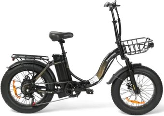 Электровелосипед SameBike City Master Fat (черный)