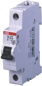 Выключатель автоматический ABB S 201 1P С 25А 6кА 1M 2CDS251001R0254
