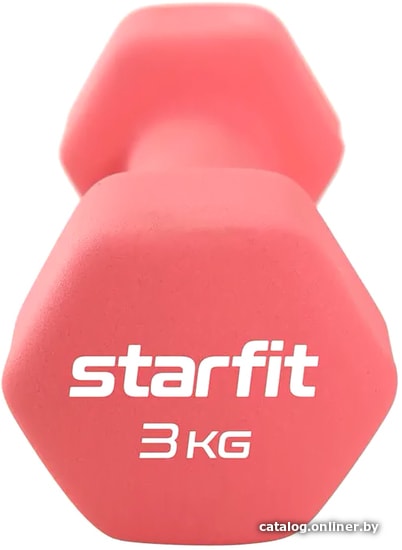 Гантели Starfit DB-201 3 кг (коралловый)