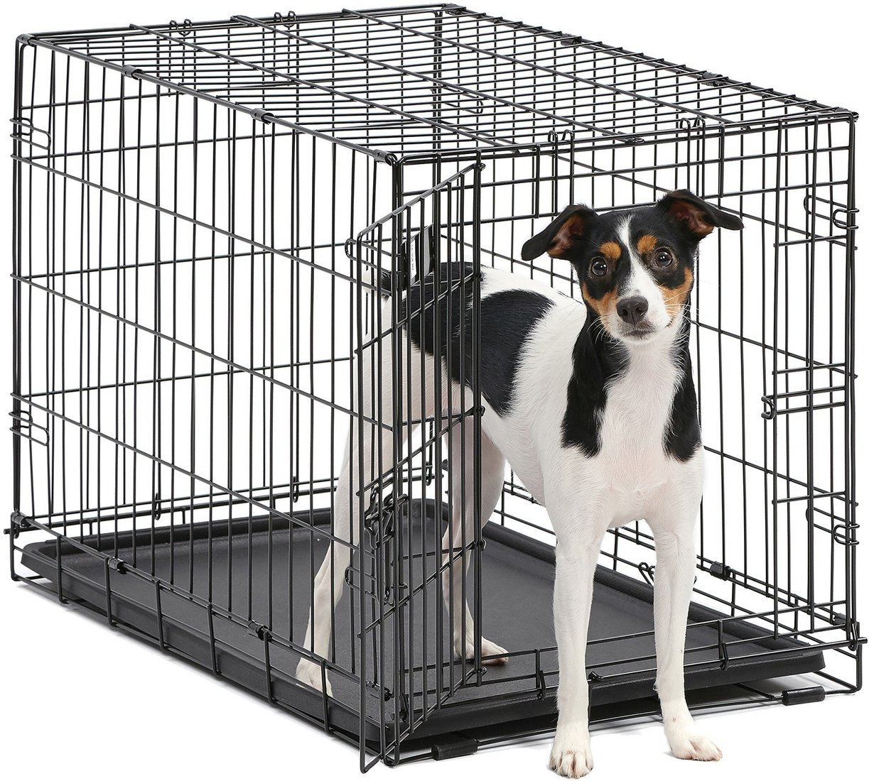 Клетка Midwest iCrate для собак 1 дверь 1530 (76x48x53см, черный)