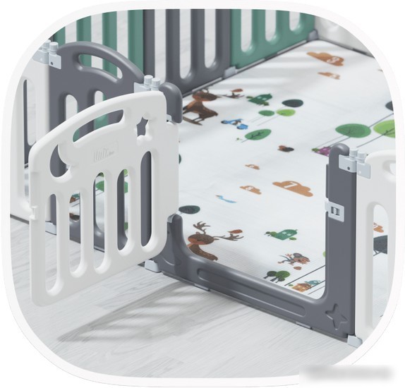 Игровой манеж UNIX kids Simple 114x151 Color