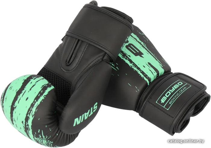 Перчатки для бокса BoyBo Flex Stain BGS322 (6 oz, голубой)