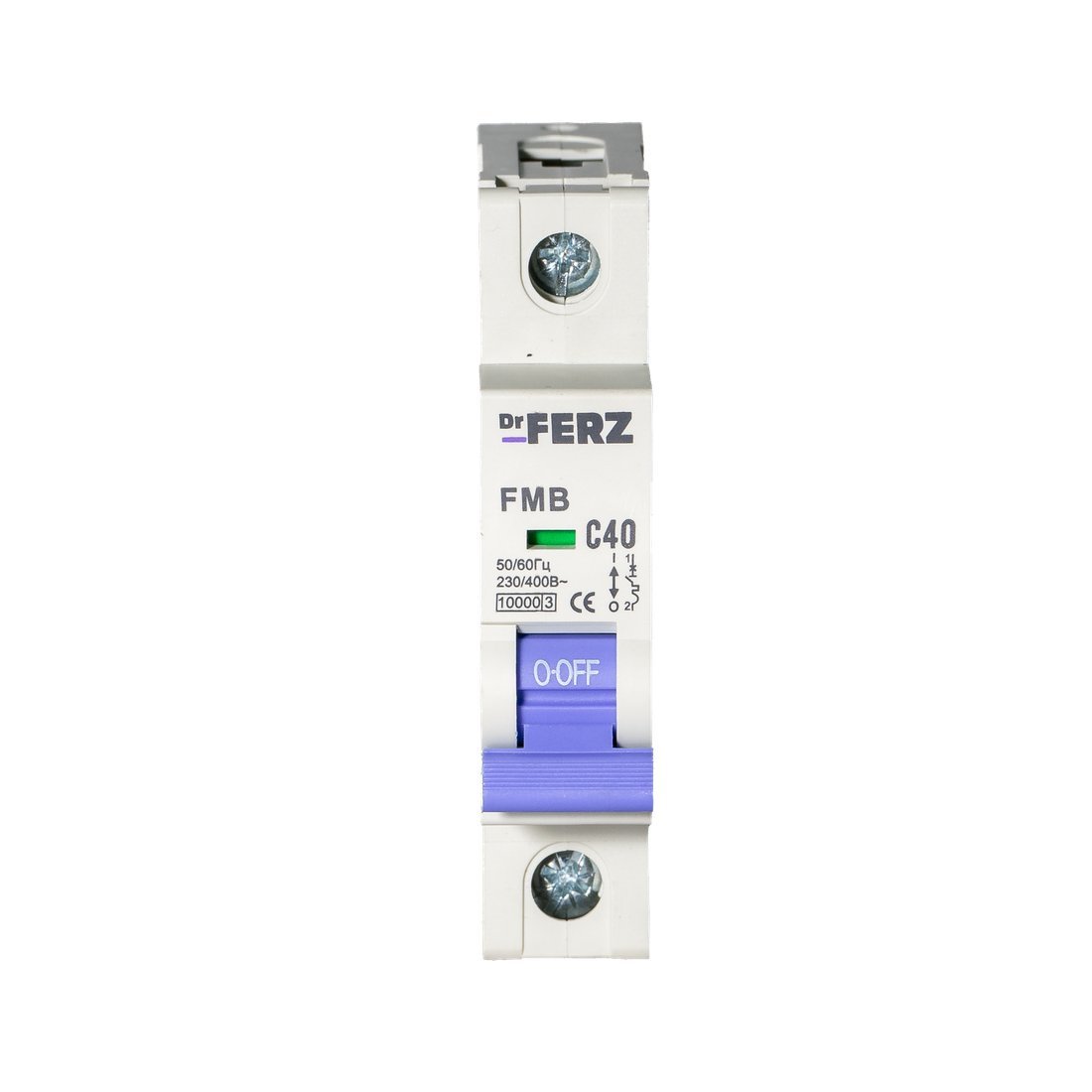 Выключатель автоматический Dr.Ferz FMB-C 10kA 1P 40 C 21100115FERZ