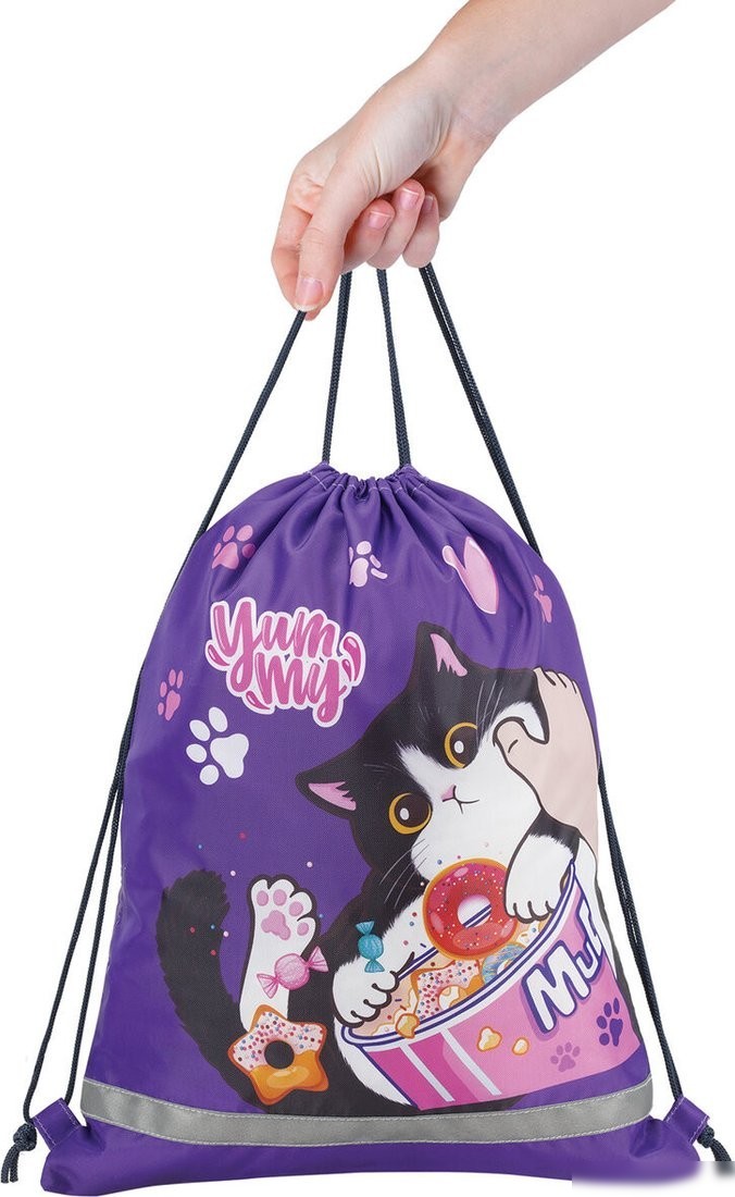 Мешок для обуви BRAUBERG Kids. Sweet Cheeks 272390