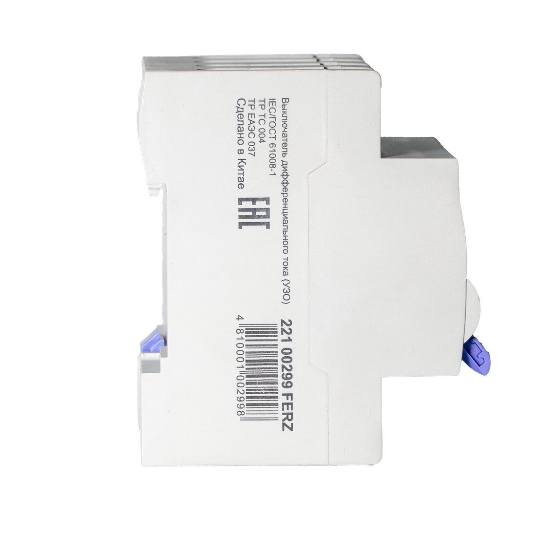 Устройство защитного отключения Dr.Ferz FMC-3P+N 25A 30mA 6kA A 4M 22100299FERZ