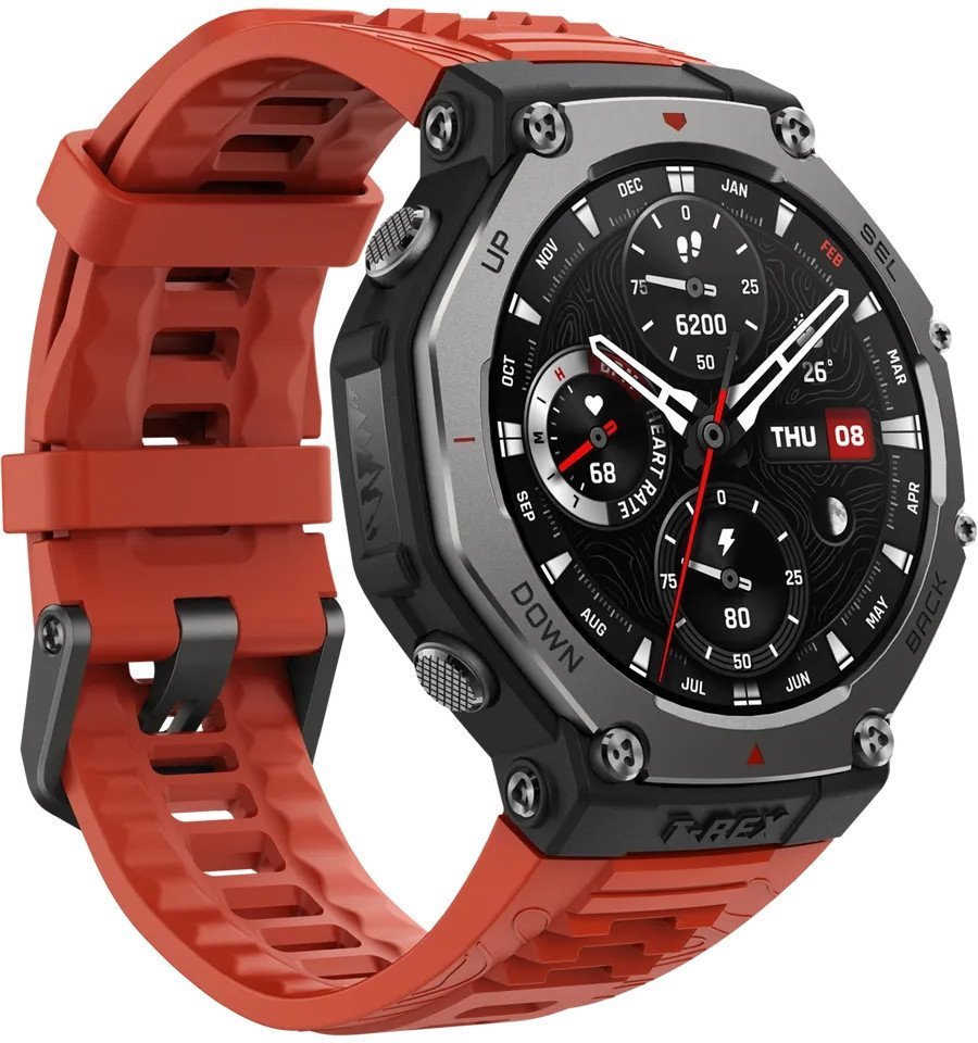 Умные часы Amazfit T-Rex 3 (лава)