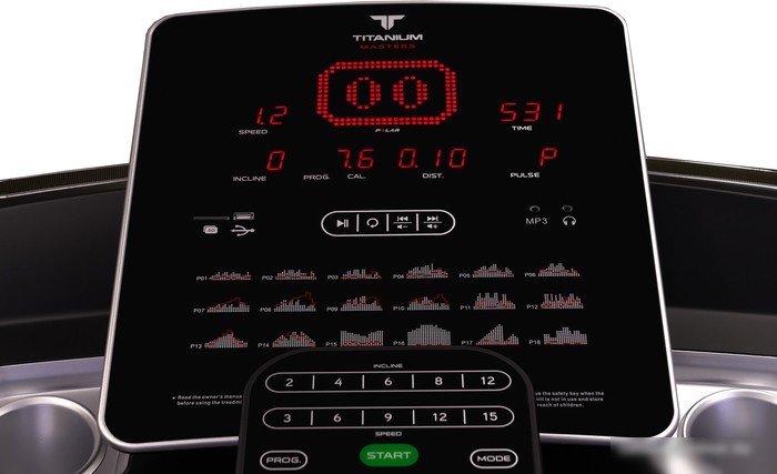 Электрическая беговая дорожка Titanium Masters Physiotech TLC