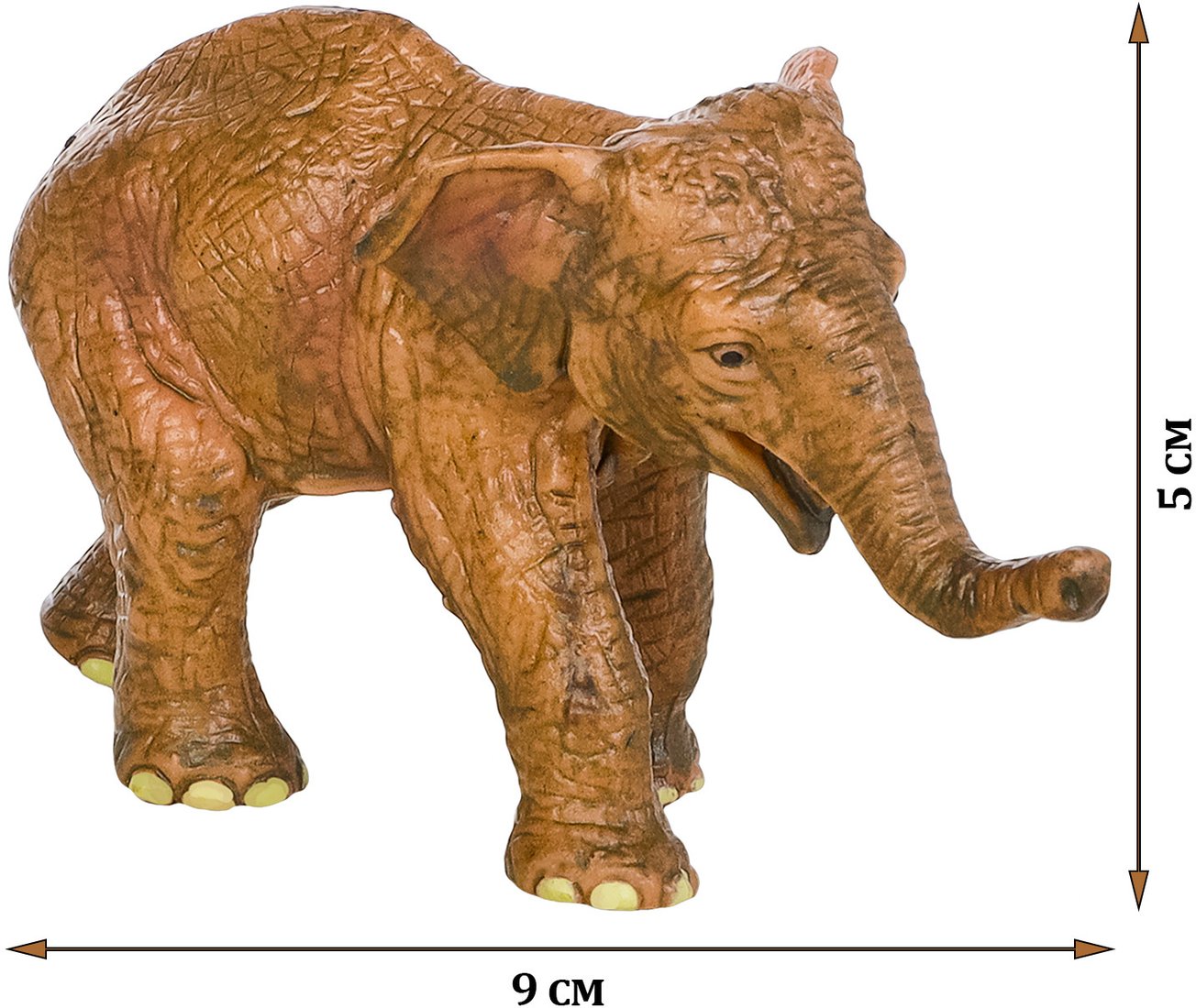 Набор фигурок Masai Mara Мир диких животных. Семья слонов MM211-205