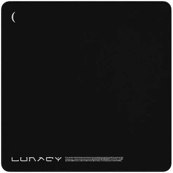 Коврик для мыши Lunacy CTRL Clear Black L
