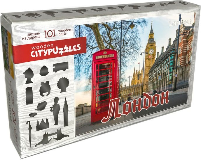 Пазл Нескучные игры Лондон Citypuzzles