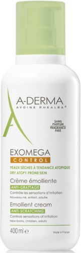 A-Derma Крем для тела Экзомега Контроль 400 мл