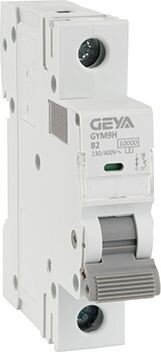 Выключатель автоматический GEYA GYM9H-1P-2B 1P 2A B 10kA 1M GYM9H1P2B