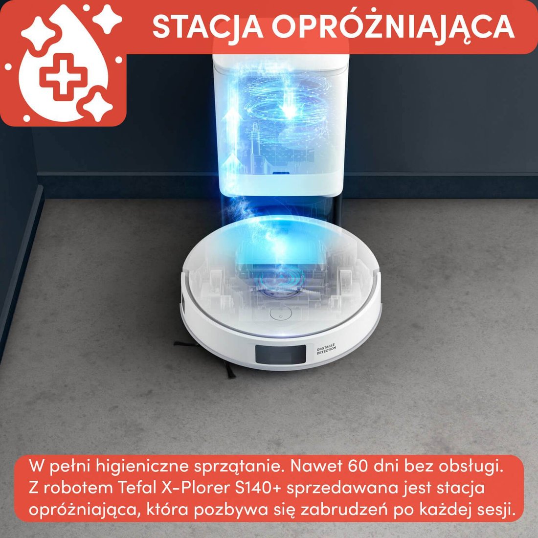 Робот-пылесос Tefal Tefal X-Plorer S140+ RG9197WH