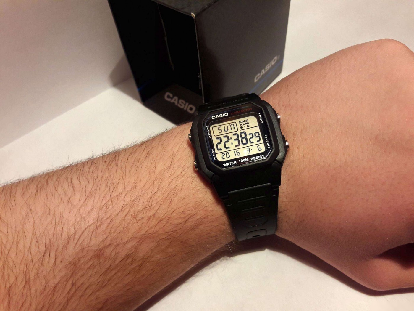 Наручные часы Casio W-800H-1AVES