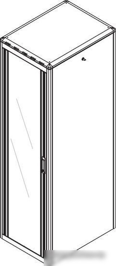 Шкаф телекоммуникационный Lande DYNAmic LN-FS42U6080-BL-BAAA-F-E 19" 42U